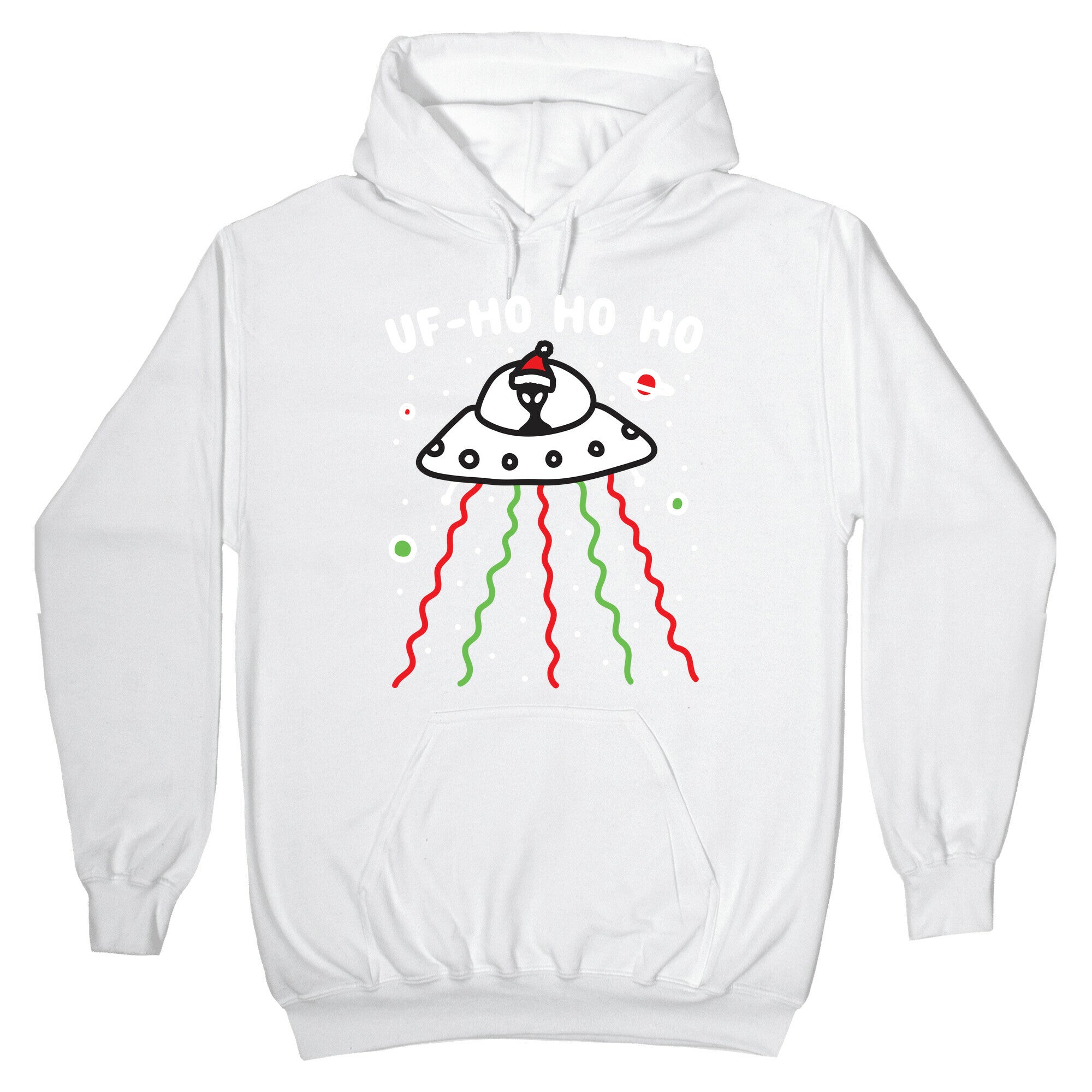 UF-Ho Ho Ho Santa Alien Hoodie
